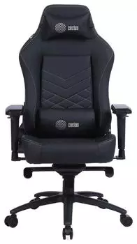Кресло Cactus CS-CHR-0112BL-M игровое, черный
