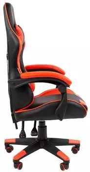 Кресло игровое Chairman CH29 7145970 экокожа, черно-красный