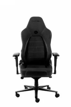 Кресло KARNOX DEFENDER DR KX800211-DRF темно-серое, ткань, экокожа, поясничная поддержка, металлическая креставина, до 180кг