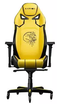 Кресло игровое KARNOX GLADIATOR Cybot Edition KX800904-CY цвет: желтый
