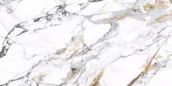 Напольная плитка «Realistik» Lima Polish. Gold 120х60 carving 77055 белый