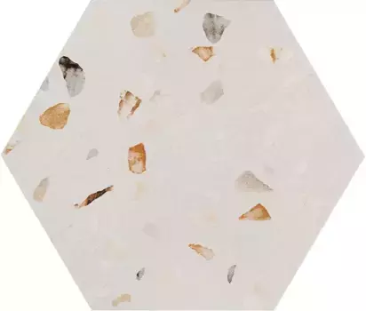 Напольная плитка «Pamesa» Doria Hex Matt. 29х25,8 015.122.0150.10382 bianco