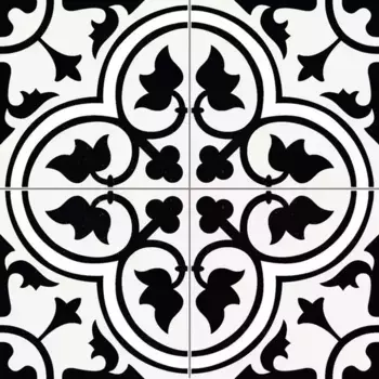 Напольная плитка «Prissmacer» Dover Matt. 45x45 00000016813 black