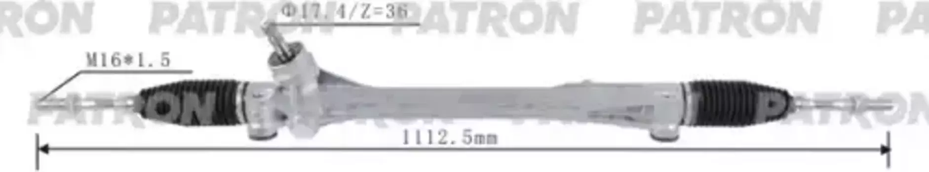Рулевая рейка PATRON PSG3119