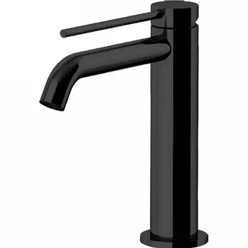 Смеситель для раковины Gattoni Circle Two 9144/91NO, черный матовый