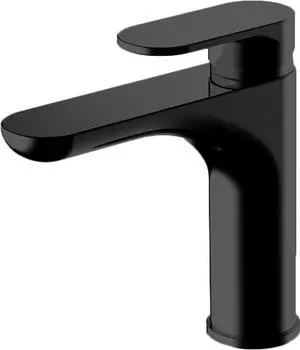 Смеситель для раковины Gattoni H2Omix7000 7004570NO с донным клапаном черный матовый
