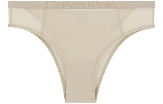 Комплект женских трусов CALVIN KLEIN, цвет хаки-коричневый, 1 шт