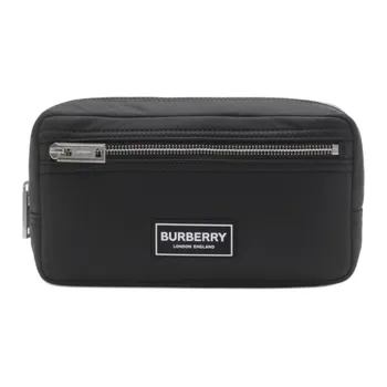 Burberry Мужской нейлоновый клатч, черный