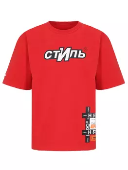 Футболка хлопковая с принтом