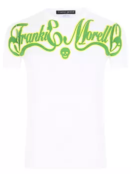 Футболка хлопковая с принтом FRANKIE MORELLO