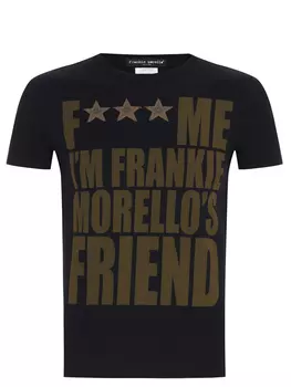 Футболка хлопковая с принтом FRANKIE MORELLO