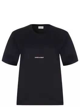 Футболка хлопковая SAINT LAURENT