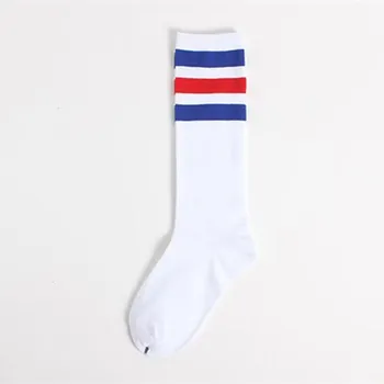 Новые мужские/женские 3 три полоски хлопковые носки ретро хип-хоп скейт длинные короткие Харадзюку белые черные зимние классные One Size