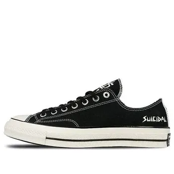 Кроссовки suicidal tendencies x chuck 70 ox 'black white' Converse, черный