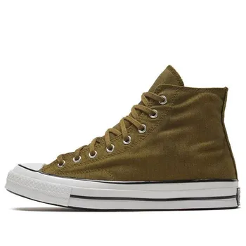 Кроссовки chuck 70 high 'distressed dark moss' Converse, зеленый