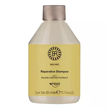BULBS&ROOTS Шампунь для волос восстанавливающий с экстрактом каштана, веган Reparative 0