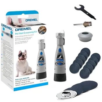Dremel 7020 PGK шлифовальная машинка для ногтей для домашних животных, тихая электрическая пилочка для ухода за ногтями для собак, безопасные кусачки для ногтей для собак, триммеры, инструменты на батарейках