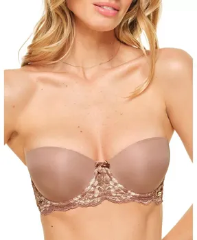 Женский бюстгальтер Lyza Push Up Balconette Adore Me, коричневый/бежевый