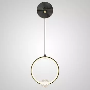 Настенный светильник LED Luana Wall Black By ImperiumLoft Luana-Wall01 212036-23 кольцо