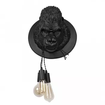 Настенный светильник Loft It Gorilla 10178 Black с животными