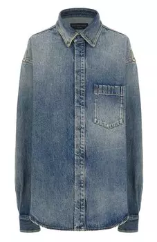 Джинсовая рубашка Balenciaga