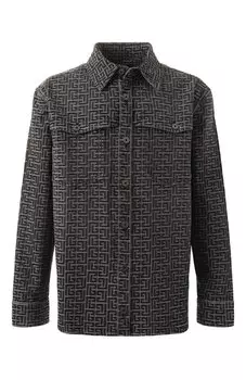 Джинсовая рубашка Balmain