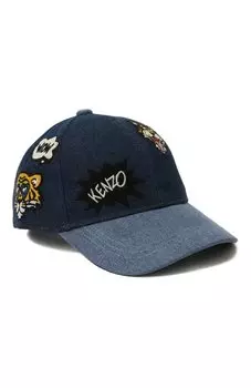 Джинсовая бейсболка Kenzo