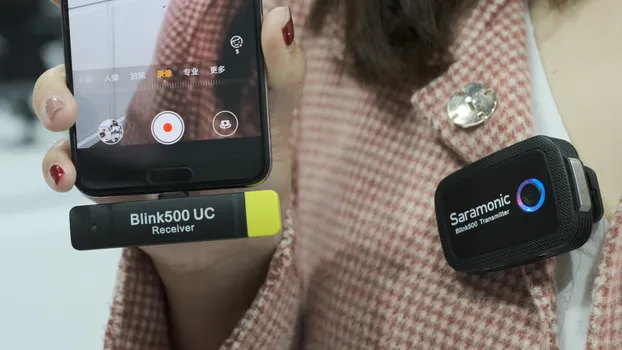 Радиосистема Saramonic Blink500 B5 (Type-C RX + TX) Чёрная BLINK500B5