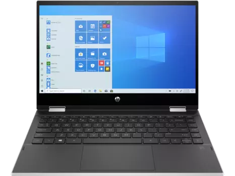 Ноутбук-трансформер HP Pavilion x360 14-dw1005ur (2X2R0EA) серебристый