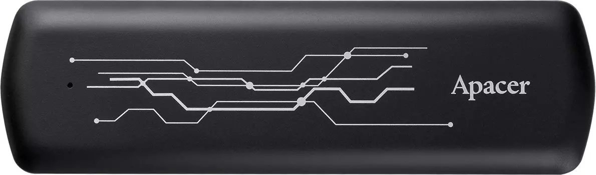 Накопитель внешний SSD 1 Тб Apacer AS722 (AP1TBAS722B-1) USB-C черный