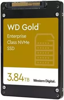 Накопитель SSD 3.84 Тб Western Digital GOLD (WDS384T1D0D) PCIE U.2