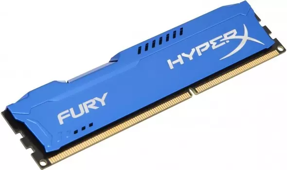 Оперативная память DIMM 8 Гб DDR3 1333 МГц HyperX Fury (HX313C9FK2/8) PC3-10600, 2x4 Гб KIT