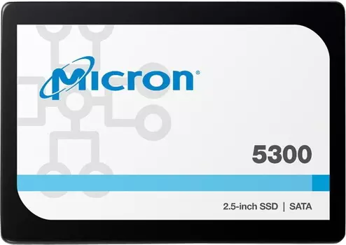 Накопитель SSD 3.84 Тб Micron 5300 MAX (MTFDDAK3T8TDT-1AW1ZABYY) 2.5" SATA-III