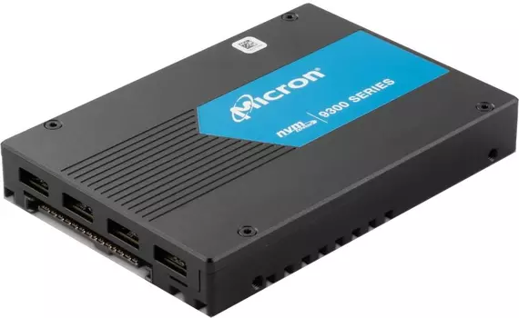 Накопитель SSD 3.84 Тб Micron 9300 PRO (MTFDHAL3T8TDP-1AT1ZABYY) 2.5" U.2 PCI-E 3.0 x4 NVMe