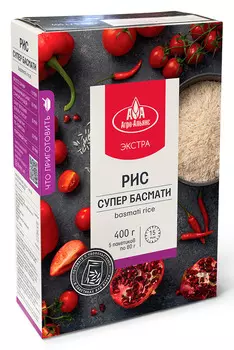 Рис Агро-Альянс Супер Басмати Экстра 5х80г