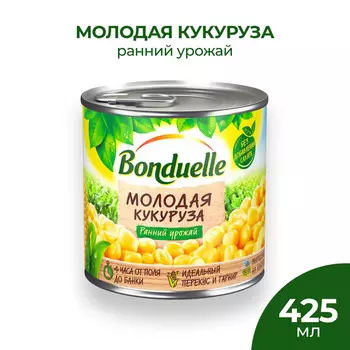 Кукуруза молодая Bonduelle 425мл