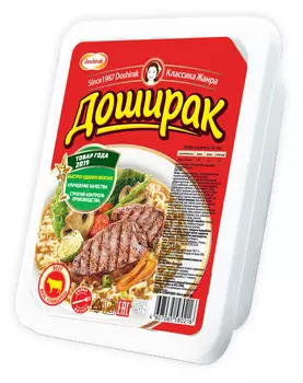 Лапша Доширак говядина 90г
