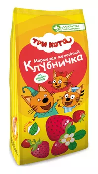 Мармелад желейный Лакомства для здоровья Клубничка 105г