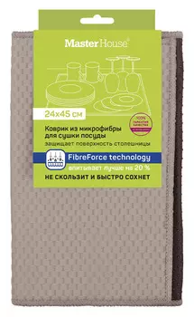 Коврик из микрофибры Master House д/сушки размер 24х45см
