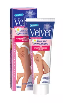 Крем д/депиляции женский VELVET д/чувствительной кожи 100мл