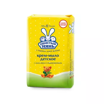 Крем-мыло Ушастый нянь с алоэ 90г