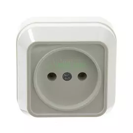 Розетка Makel Силовая 1 White