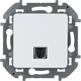 Розетка телефонная Legrand Inspiria, разъем RJ 11, цвет - белый