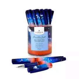 Ручка масляная Lorex Sky of Stars Sunset синяя 0,7 мм