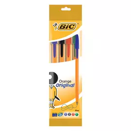 Ручка шариковая BIC Orange ассорти 4 шт