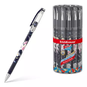 Ручка шариковая Erich Krause ColorTouch Lily синяя