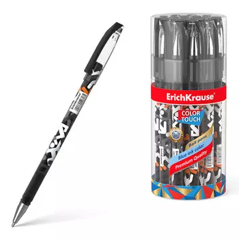 Ручка шариковая Erich Krause ColorTouch Walkers синяя