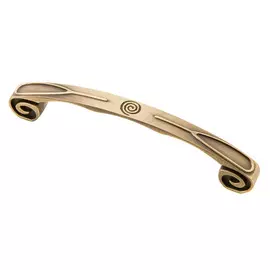 Ручка скоба Феникс-строй 114х9х26 мм античная бронза 9,6 см