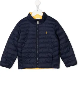 Ralph Lauren бомбер Terra с вышитым логотипом, синий