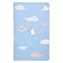 Блокнот Be Smart Bunny облака 13x21 см 48 л